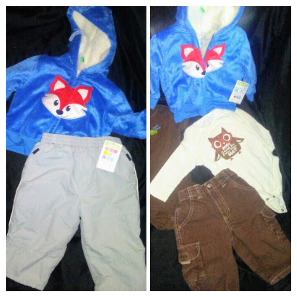 Fall/winter infant boy's quality bundle